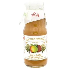 Sok jabłkowy z kwiatem czarnego bzu NFC 300 ml - Tłocznia Maurera (EKO)