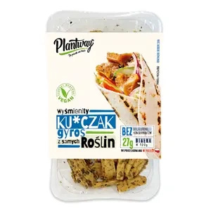 Kurczak roślinny a'la gyros 160 g - Plantway