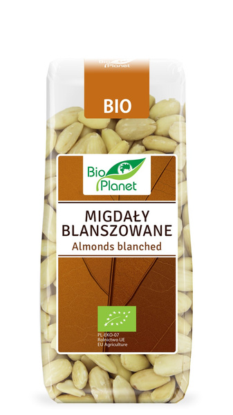 Migdały Blanszowane 100g - Bio Planet - EKO