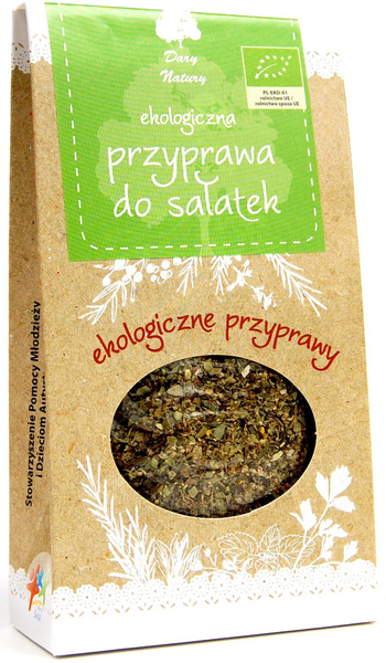 PRZYPRAWA DO SAŁATEK BIO 30 g - DARY NATURY