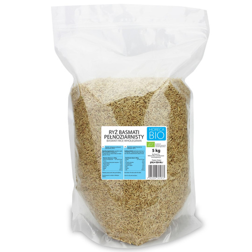 Ryż basmati pełnoziarnisty 5 kg - Bio Planet (BIO)