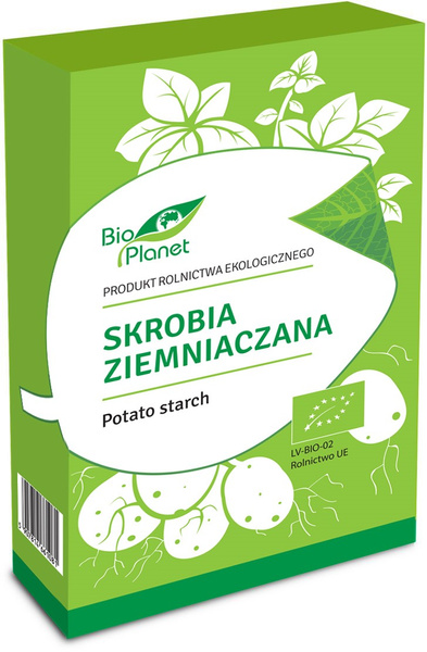 Mąka Skrobia Ziemniaczana 500g - Bio Planet - EKO