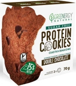 Ciastka proteinowe czekoladowe 70 g - Greenergy