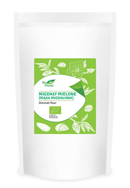 Mąka migdałowa migdały mielone 250 g - Bio Planet (BIO)