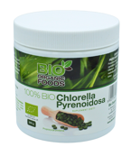 Chlorella pyrenoidosa (250 mg) 1200 tabletek - Bio Organic Foods (BIO)