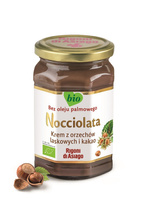 Krem Z Orzechów Laskowych I Kakao Bezglutenowy Bio 250 G - Nocciolata