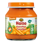 Marchew obiadek dla dziecka bezglutenowa od 5 msc. 125 g - Holle (EKO)
