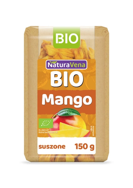 Mango Suszone Bio 150 G - Naturavena