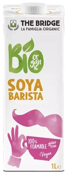 Napój sojowy barista bezglutenowy 1 l - The Bridge (EKO)