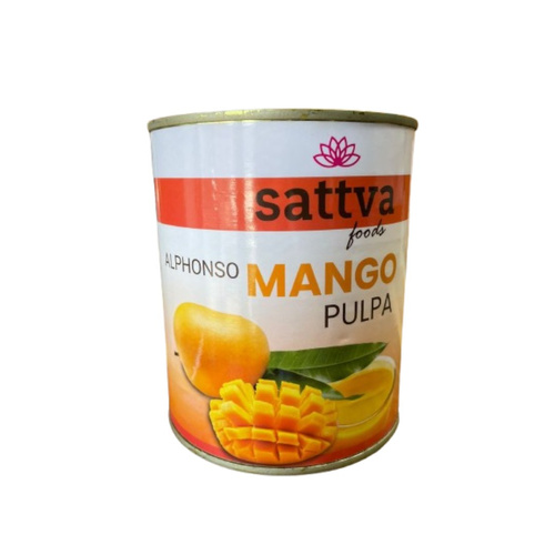 Mango alphonso pulpa 850 g - Sattva
