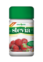 Stewia Naturalny Słodzik w Pudrze Puder 150g - Zielony Listek