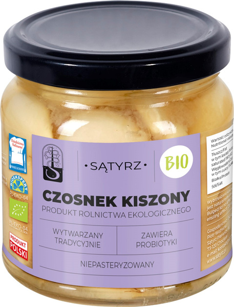 Czosnek Kiszony 200g - Sątyrz