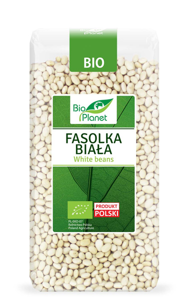 Fasolka fasola biała (biały Jaś) 400 g - Bio Planet (BIO)