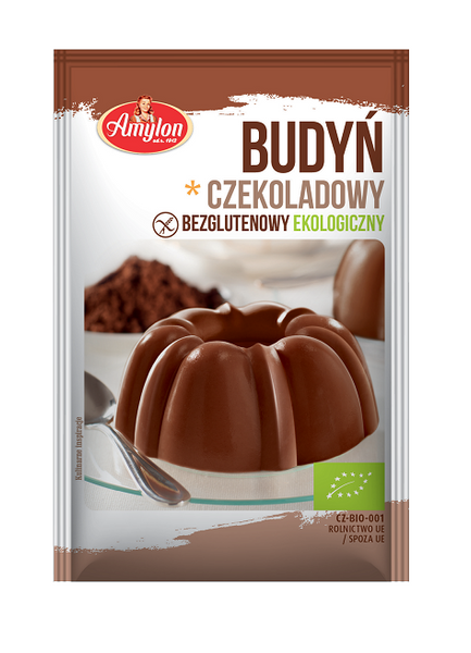 Budyń czekoladowy bezglutenowy 40 g - Amylon (BIO)