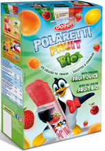 Lody wodne do zamrożenia (10 sztuk) 400 ml - Polaretti Fruit (BIO)