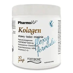 Kolagen bananowy bezglutenowy 196 g - Pharmovit