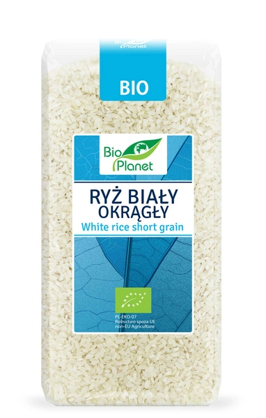 Ryż Okrągły Biały 500 g - Bio Planet