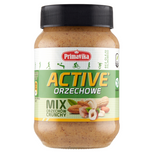 Krem orzechowy crunchy "active" bezglutenowy 470 g - Primavika