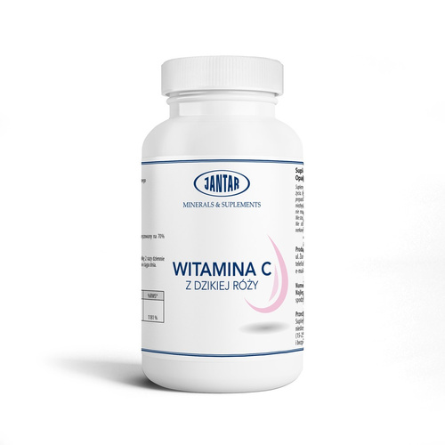 Witamina c z dzikiej róży (945 mg) 100 szt. - Jantar