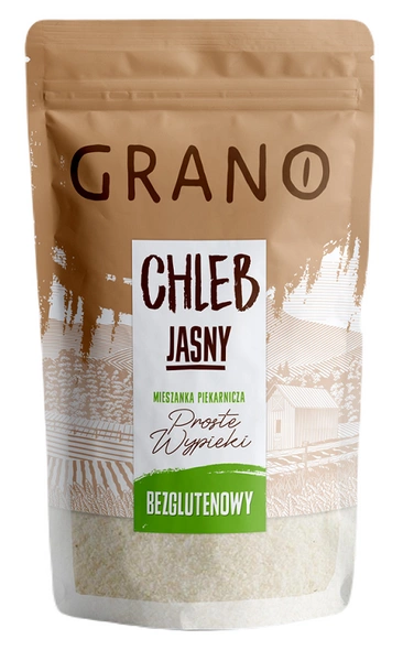 Mieszanka Do Wypieku Chleba Jasnego Bezglutenowa 500 G - Grano