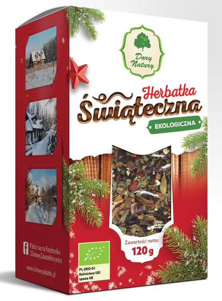 Herbatka świąteczna 120 g - Dary Natury (EKO)