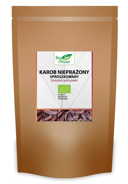 Karob Nieprażony Sproszkowany Bio 400 g - Bio Planet