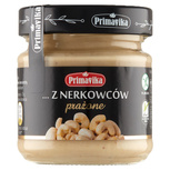 Pasta z orzechów nerkowca prażonych bezglutenowa 185 g - Primavika