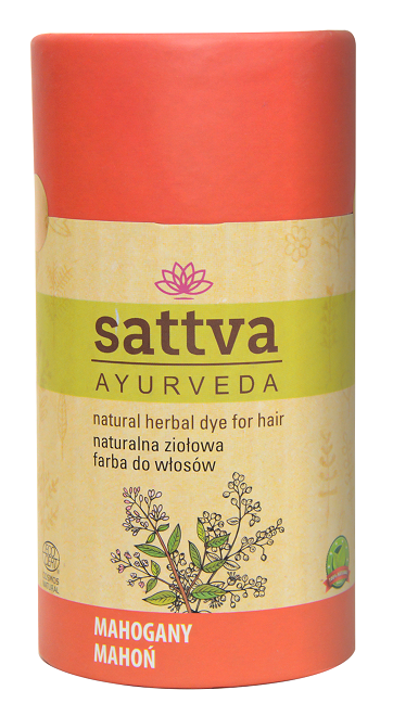 Henna mahoń 150 g - Sattva