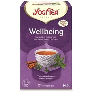 Herbatka na dobre samopoczucie wellbeing 17 szt. 30,6 g - Yogi Tea (EKO)