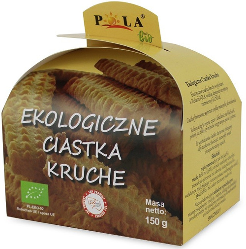 CIASTKA KRUCHE BIO 150 g - POLA