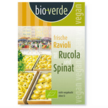 Ravioli świeże z rukolą i szpinakiem 250 g - Bio Verde (BIO)