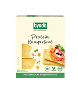 Pieczywo chrupkie proteinowe ciecierzyca soczewica groch bezglutenowe 110 g - Byodo (BIO)