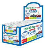 Lizak kulka wiśniowo jagodowy na koncentrację bez cukru bezglutenowy 6 g - Mniam Mniam