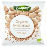 Chrupki z soczewicy delikatnie solone bezglutenowe 60 g - Biopont (EKO)