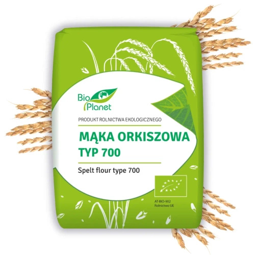 Mąka orkiszowa typ 700 1 kg - Bio Planet (EKO)
