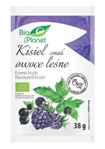 Kisiel o smaku owoców leśnych z owocami jagodowymi 38 g - Bio Planet (BIO)