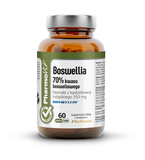 Boswellia (700 mg) bezglutenowa 60 kapsułek - Pharmovit