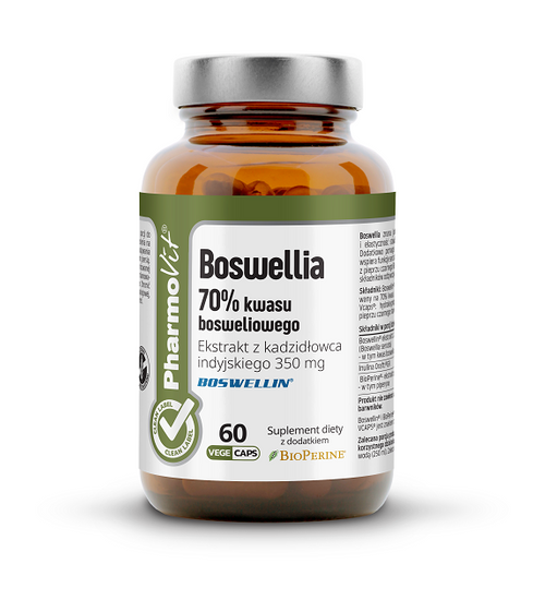 Boswellia (700 mg) bezglutenowa 60 szt. - Pharmovit