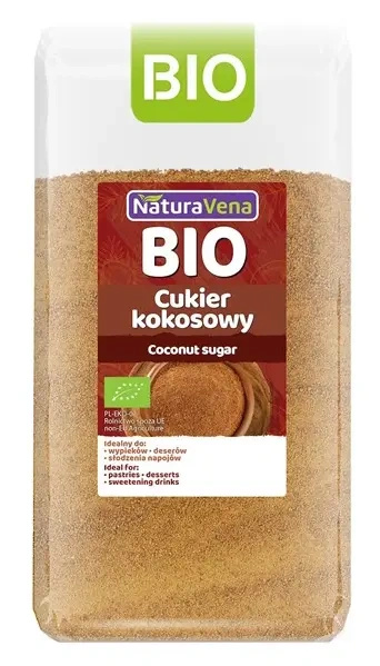Cukier kokosowy 200 g - NaturaVena (EKO)