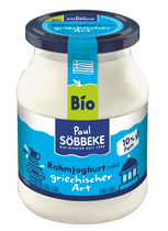 Jogurt naturalny typu greckiego kremowy 500 g - Sobbeke (BIO)