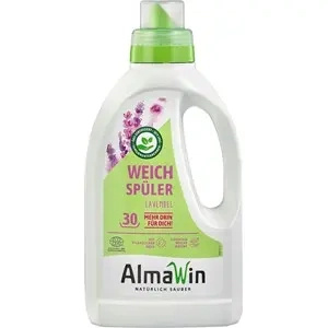 Płyn do zmiękczania tkanin lawendowy koncentrat (30 prań) 750 ml - Almawin