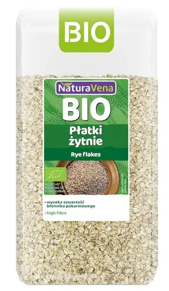 Płatki żytnie 300 g - Naturavena (EKO)