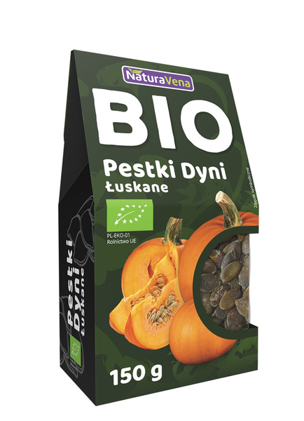 Pestki Dyni Łuskane 150g - NaturaVena