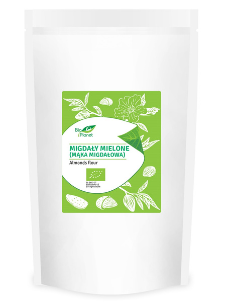 Migdały Mielone Mąka Migdałowa 400g - Bio Planet - EKO