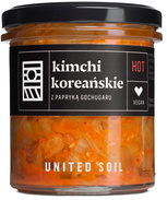 KIMCHI KOREAŃSKIE Z PAPRYKĄ GOCHUGARU BIO 290 g - UNITED SOIL