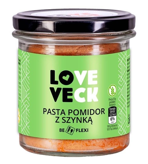 Pasta Z Szynką I Pomidorem Bezglutenowa 250 G  -  SMAK GÓRNO (LOVE VECK)