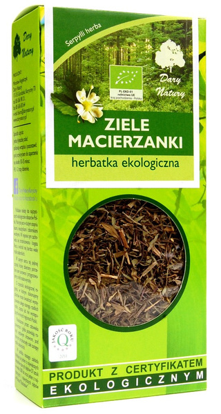 Herbatka ziele macierzanki 25 g - Dary Natury (BIO)