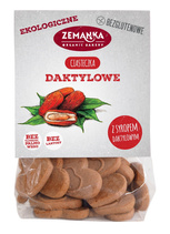 CIASTKA DAKTYLOWE BEZGLUTENOWE BIO 100 g - ZEMANKA