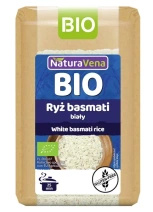 Ryż basmati biały bezglutenowy 500 g - Naturavena (EKO)