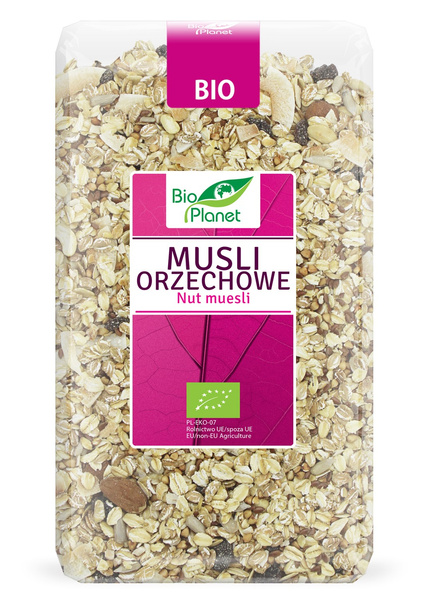 Musli orzechowe 600 g - Bio Planet (BIO)